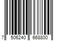 Barcode Image for UPC code 7506240668800