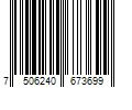 Barcode Image for UPC code 7506240673699