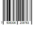 Barcode Image for UPC code 7506306209763