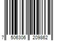 Barcode Image for UPC code 7506306209862