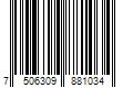 Barcode Image for UPC code 7506309881034