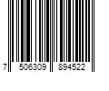 Barcode Image for UPC code 7506309894522