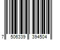 Barcode Image for UPC code 7506339394504