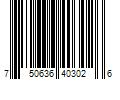 Barcode Image for UPC code 750636403026