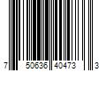 Barcode Image for UPC code 750636404733