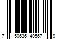 Barcode Image for UPC code 750636405679