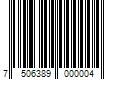 Barcode Image for UPC code 7506389000004