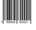 Barcode Image for UPC code 7506425600021