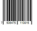 Barcode Image for UPC code 7506475110815