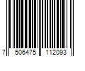 Barcode Image for UPC code 7506475112093