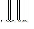 Barcode Image for UPC code 7506495001810