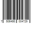 Barcode Image for UPC code 7506495004729