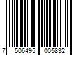 Barcode Image for UPC code 7506495005832