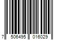 Barcode Image for UPC code 7506495016029