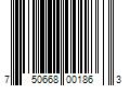 Barcode Image for UPC code 750668001863