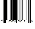 Barcode Image for UPC code 750668005120