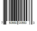 Barcode Image for UPC code 750668005533