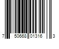 Barcode Image for UPC code 750668013163