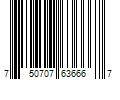 Barcode Image for UPC code 750707636667