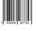 Barcode Image for UPC code 7508006267753