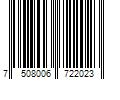 Barcode Image for UPC code 7508006722023