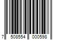 Barcode Image for UPC code 7508554000598