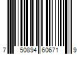 Barcode Image for UPC code 750894606719