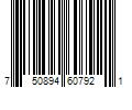 Barcode Image for UPC code 750894607921