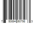 Barcode Image for UPC code 750894607983