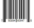 Barcode Image for UPC code 750894609475