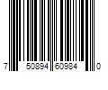 Barcode Image for UPC code 750894609840