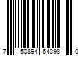 Barcode Image for UPC code 750894640980