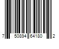 Barcode Image for UPC code 750894641802