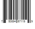 Barcode Image for UPC code 750894671199