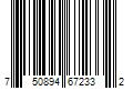 Barcode Image for UPC code 750894672332