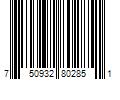 Barcode Image for UPC code 750932802851