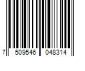 Barcode Image for UPC code 7509546048314