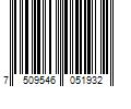 Barcode Image for UPC code 7509546051932