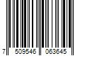 Barcode Image for UPC code 7509546063645