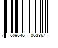 Barcode Image for UPC code 7509546063867