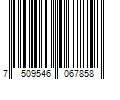 Barcode Image for UPC code 7509546067858