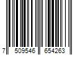 Barcode Image for UPC code 7509546654263