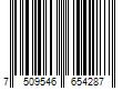 Barcode Image for UPC code 7509546654287