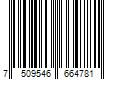 Barcode Image for UPC code 7509546664781