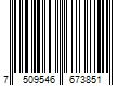 Barcode Image for UPC code 7509546673851