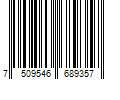 Barcode Image for UPC code 7509546689357