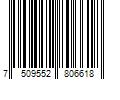 Barcode Image for UPC code 7509552806618