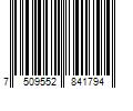 Barcode Image for UPC code 7509552841794