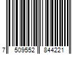 Barcode Image for UPC code 7509552844221