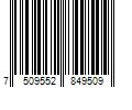 Barcode Image for UPC code 7509552849509